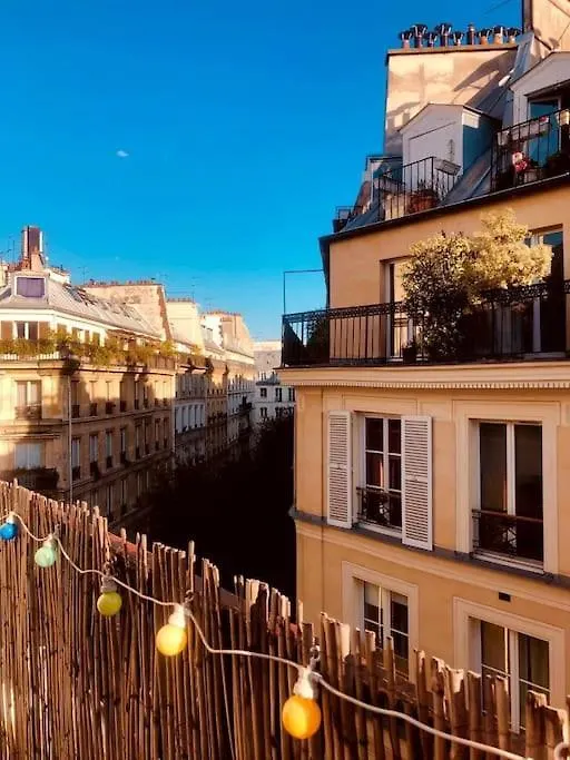 Charming Terrace In 2 Апартаменты Париж